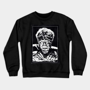 THE WOLFMAN (Black and White) Crewneck Sweatshirt